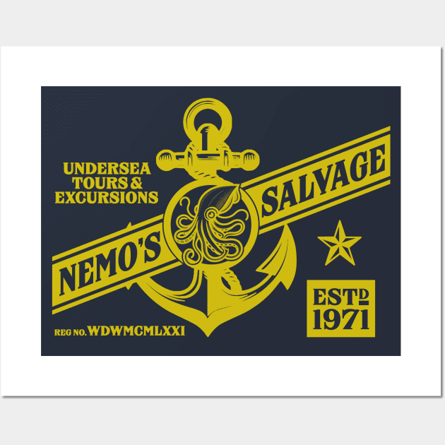 Nemo's Salvage (YL) Wall Art by PopCultureShirts